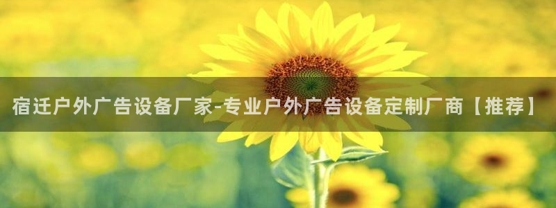 杏宇平台总代理电话：宿迁户外广告设备厂家